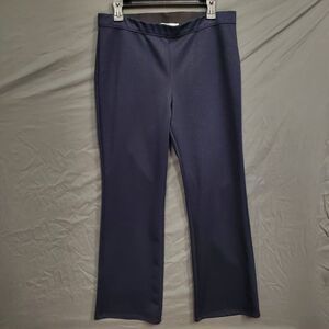 FEVER Straight Leg Stretch High Rise Blue Casual Pants Women’s Size Large